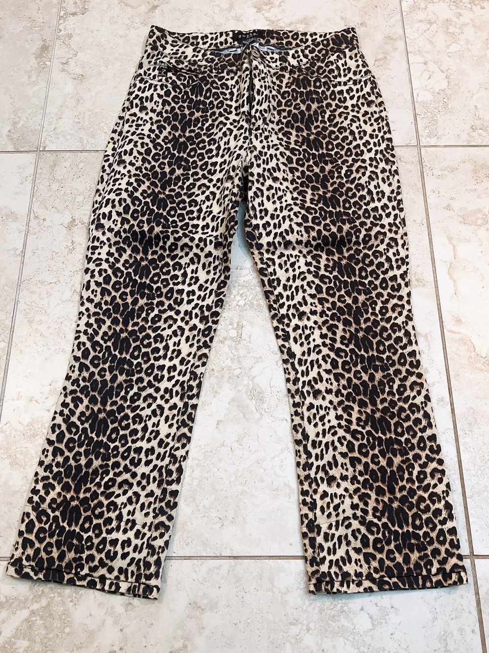Vintage Guess Leopard jeans